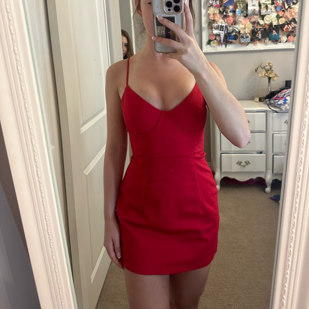Princess Polly Red Mini Dress